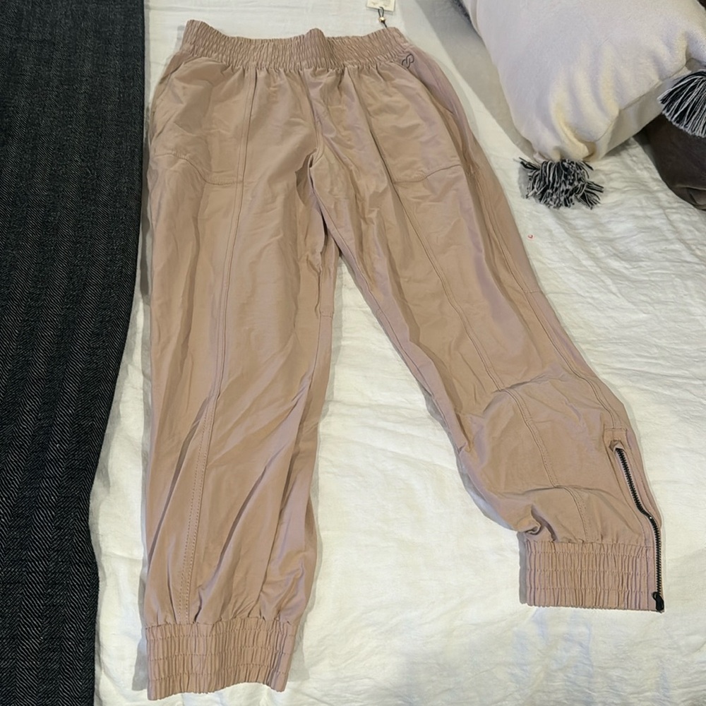 Calia Khaki Ankle Zip Joggers - New with Tags